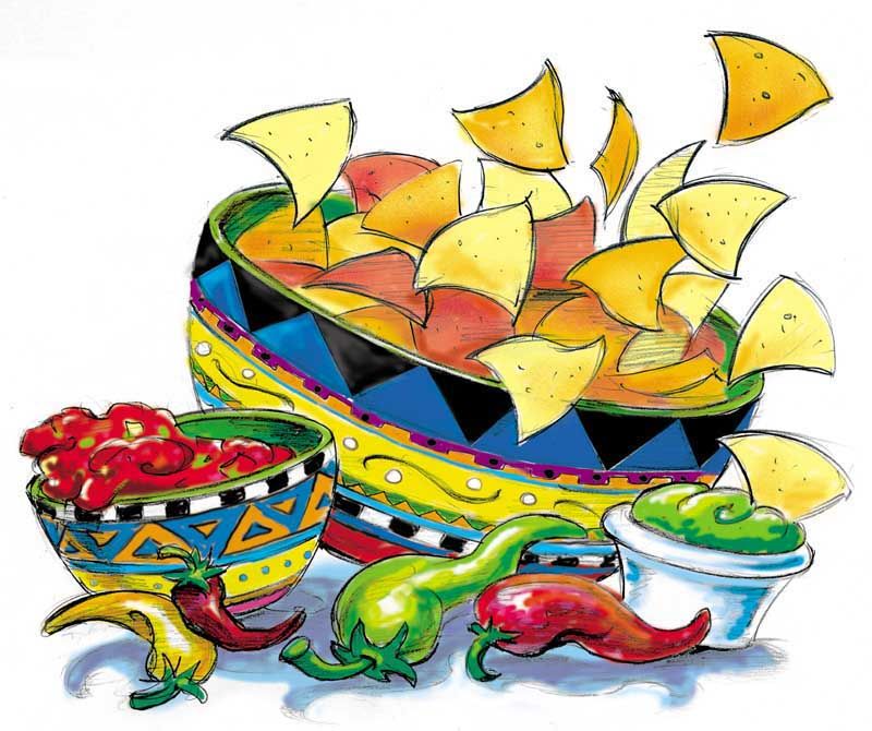 tortilla chip clipart - photo #39