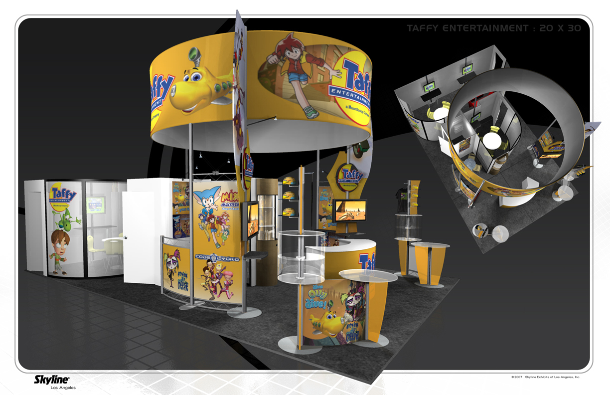 Taffy Entertainment Exhibit by Dennis Molina at