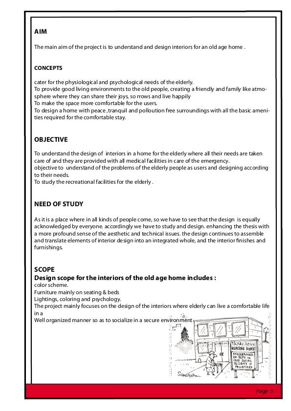 Project scope thesis