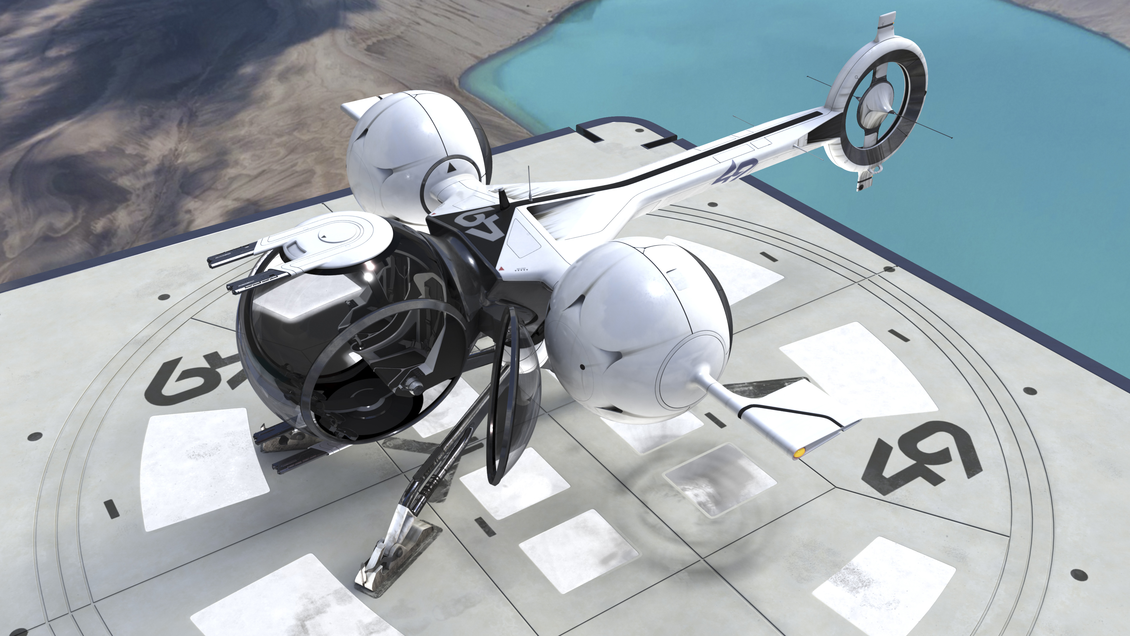 Oblivion BubbleShip by Dana Klaren at Coroflot.com