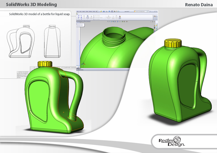 product design portfolio layout