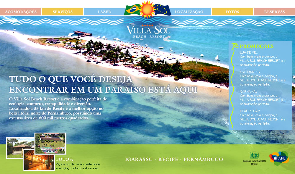 Alegre Beach Resort. Villa Sol Beach Resort - Home