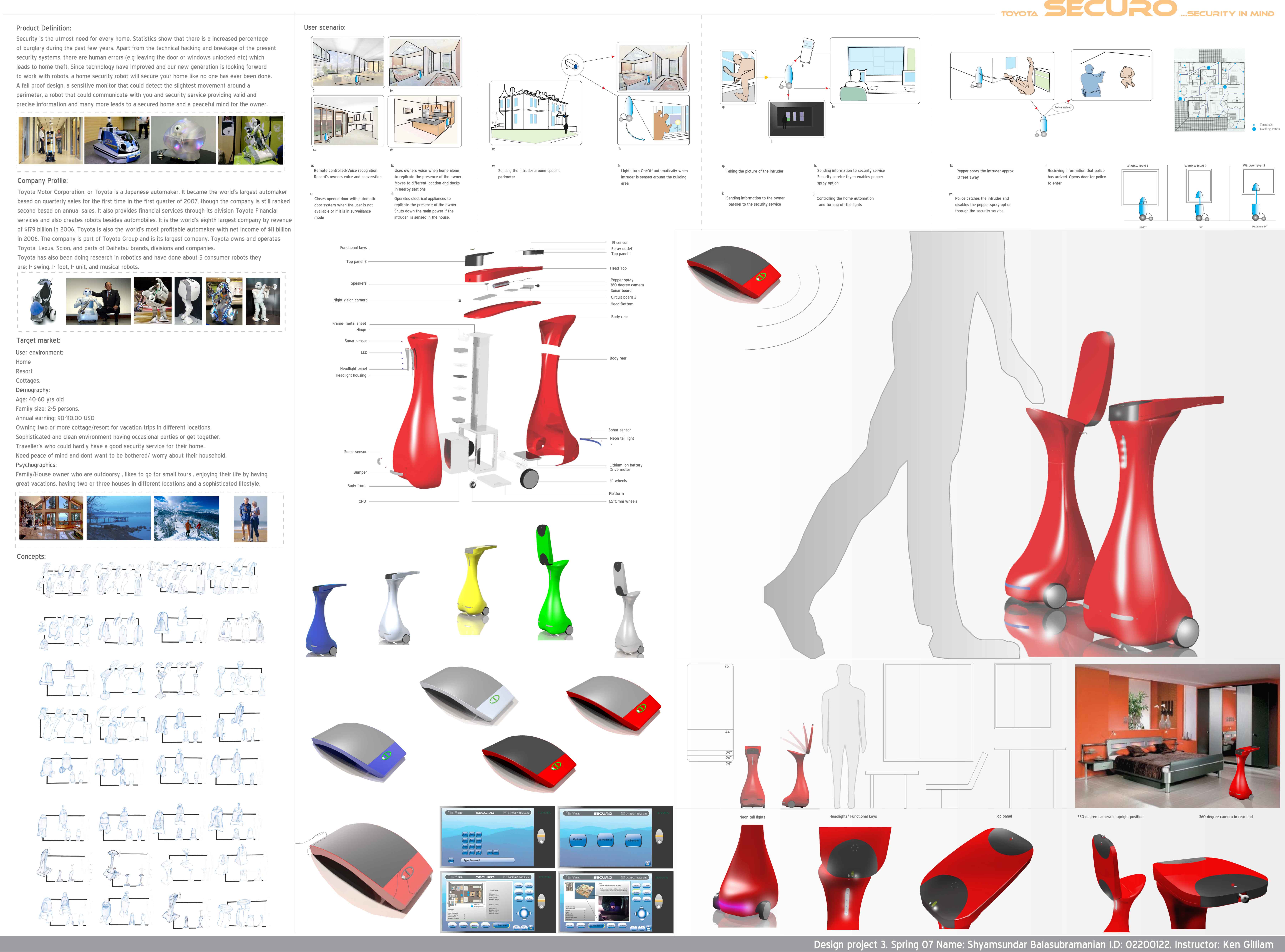 Industrial design by Shyam Balasubramanian at