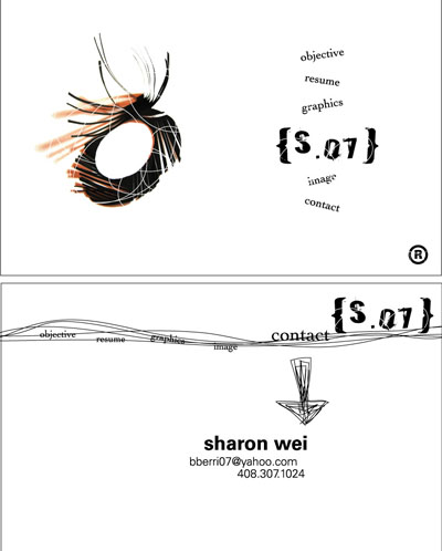 An upload by Sharon Wei on Coroflot: to the project Portfolio