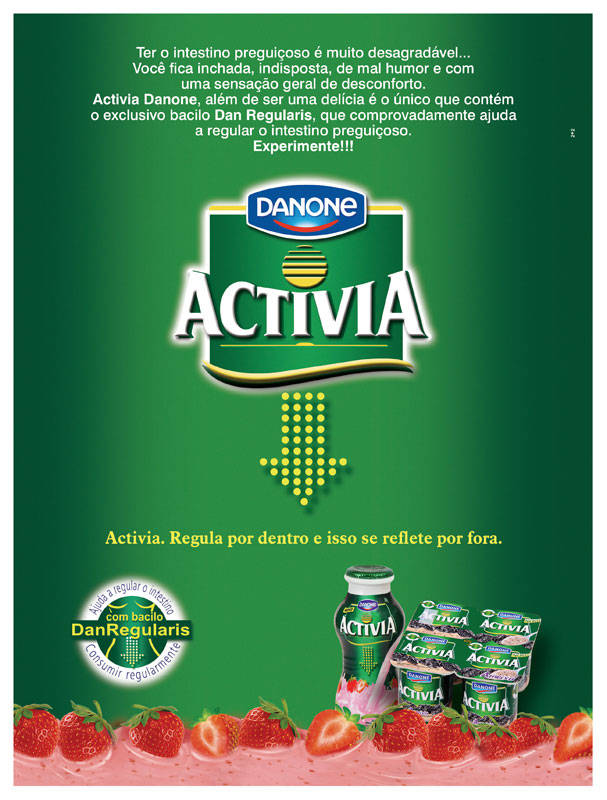 Activia Danone by Claudio Lima at