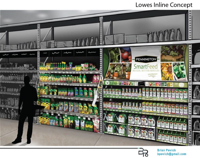 Display / Merchandising Concept Development by Brian Povich at