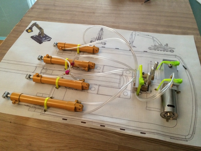 Excavator Micro Hydraulics by Todd Mendoza at