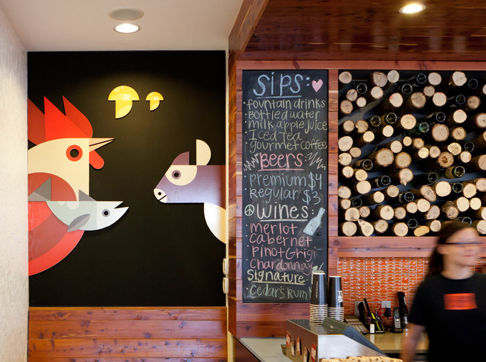 Cedars Woodfire Grill Branding & Environment by Garrett Owen at