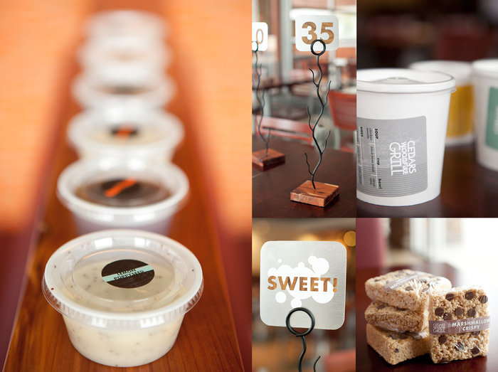 Cedars Woodfire Grill Branding & Environment by Garrett Owen at