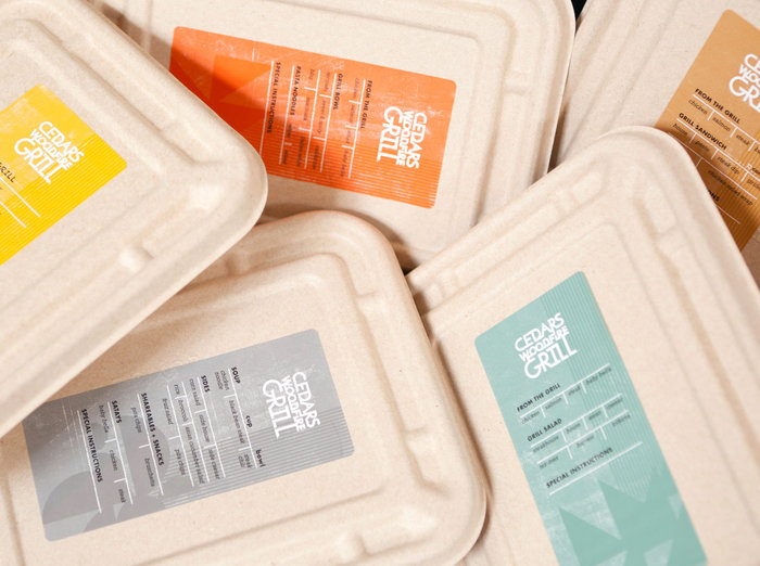 Cedars Woodfire Grill Branding & Environment by Garrett Owen at