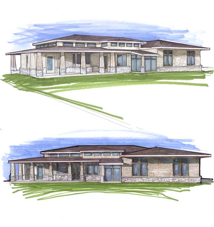 Traditional Rendering Drawing Renderings - Drawings by Edmund Paquette at Coroflot.com