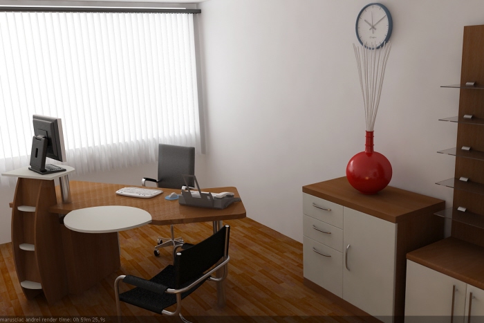 interior design office by marusciac andrei at Coroflot.com