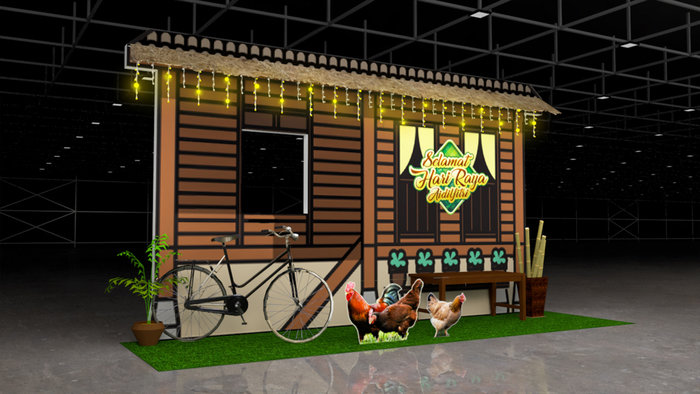 RAYA BACKDROP COLLECTION by LOYAI NAZRUL at Coroflot.com