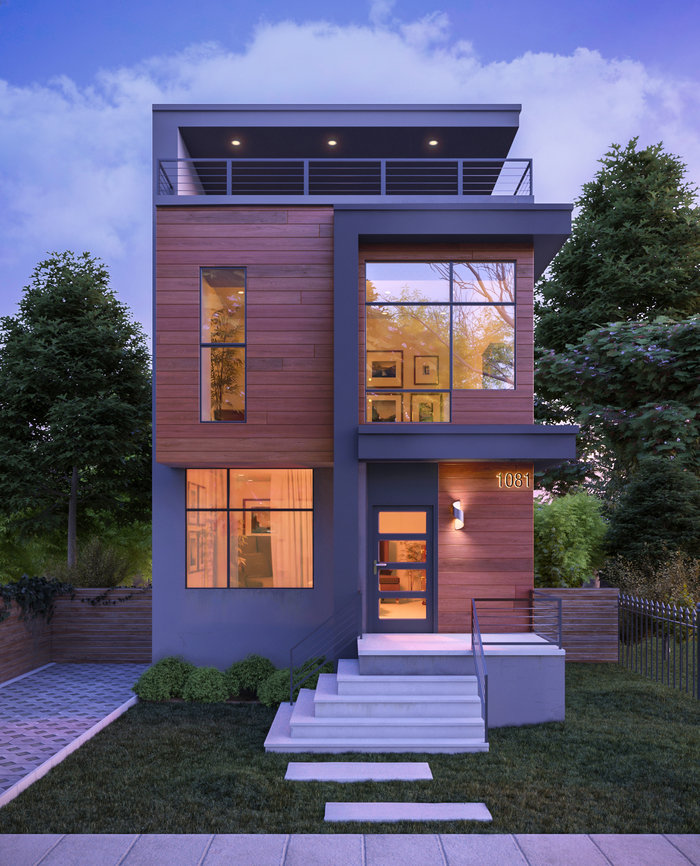 Sanders Modern House by Mani Amiri at