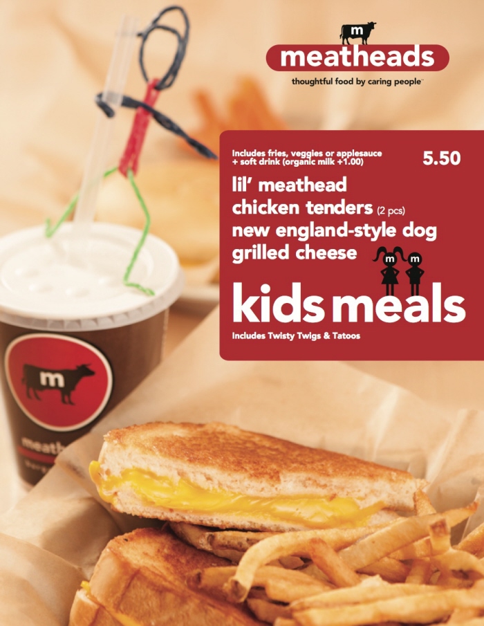 Meatheads Burgers and Fries by Deanna Radwanski at Coroflot.com