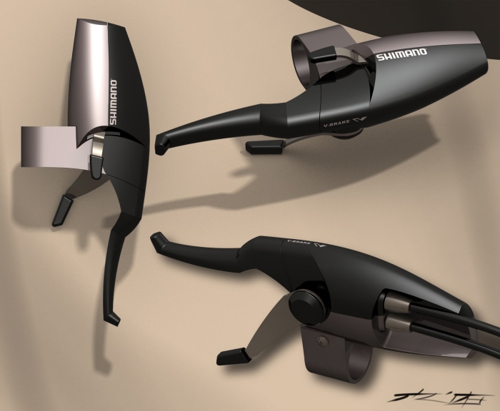 Student Work Shimano Shifters by Thomas Mitchell at