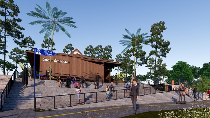 Sayembara Desain Mushola Taman Kolam Sekupang Batam by Akhdiat Iqbal ...