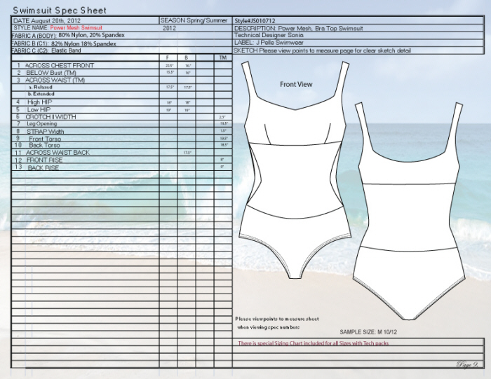 SWIMWEAR DESIGN VARIOUS MARKETS by SONIA STELLA ONTIVEROS at