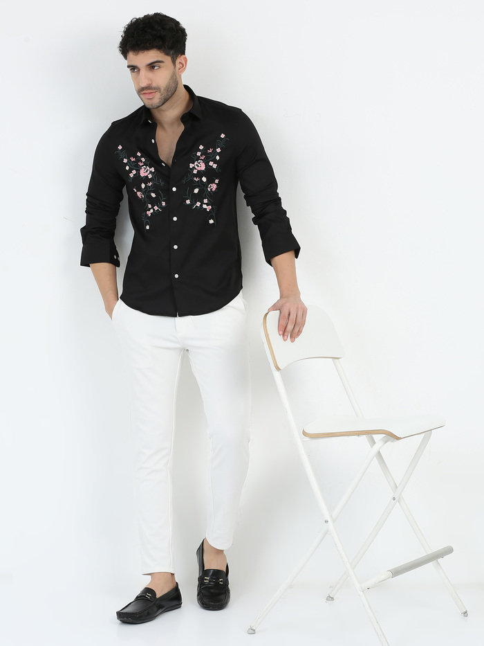 onoff menswear on Coroflot: #Embroidery Mens wear Shirt,# Embroidery ...