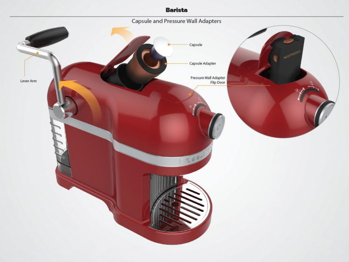 Kitchenaid Multi Capsule Coffee Machine by Wesley Tong at