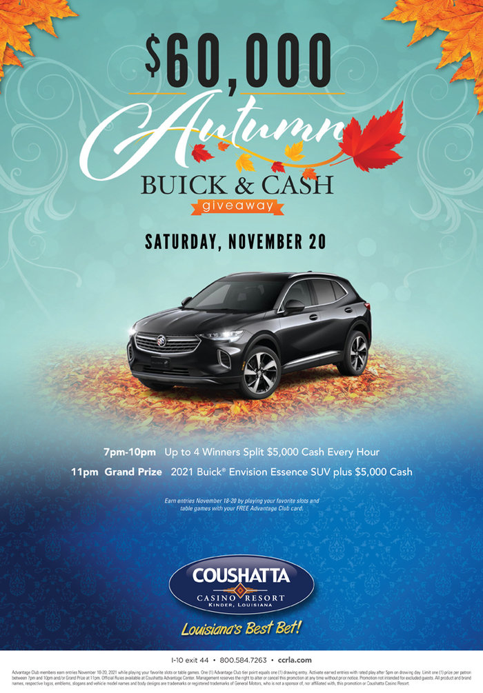Coushatta Casino Resort Print Ads by Jeff Valentine at