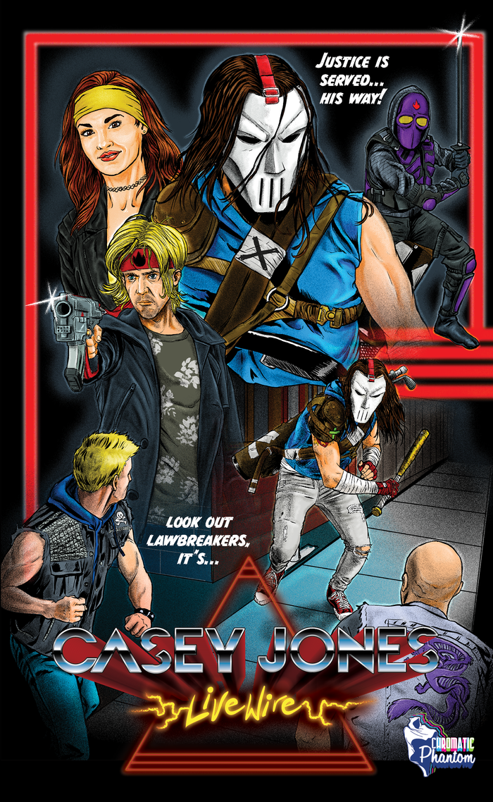 Casey Jones Live Wire by Steve Chesworth at