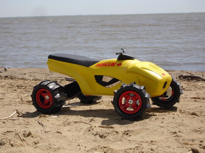 Beach ATV 1/4 scale model by Roy Hersey at