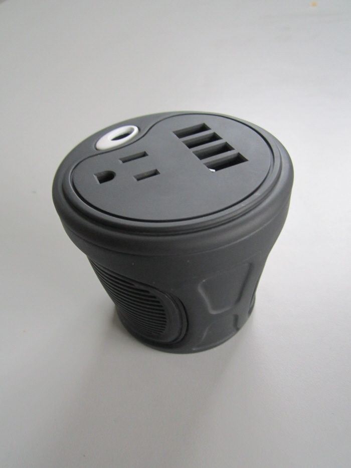 Energizer 120/180 Watt Cup Inverter industrial design and packaging by Vladimir Nikolic at
