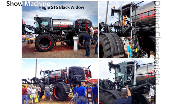 Hagie STS Black Widow Show Machine by Carey Lyn at Coroflot.com