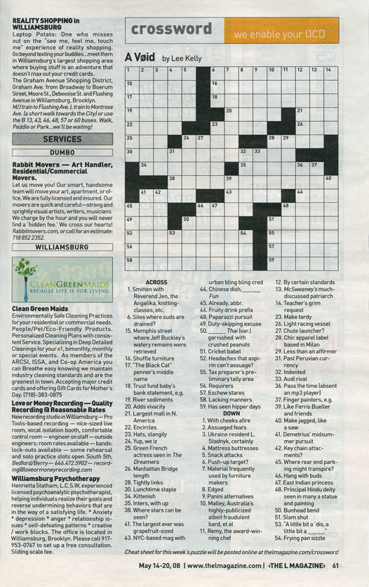 the week magazine crossword