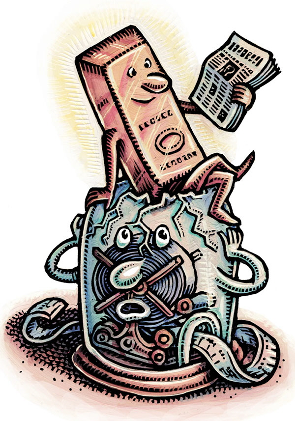 Wall Street Journal Illustrations by Lisa Haney at