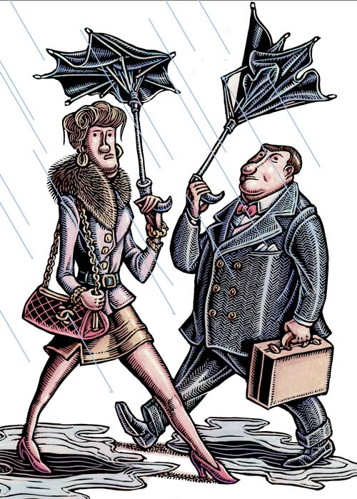Wall Street Journal Illustrations by Lisa Haney at