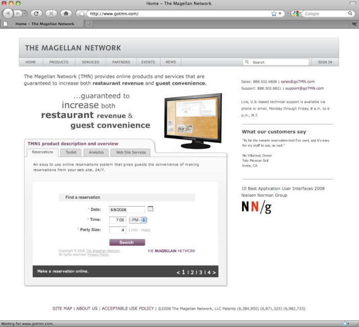 The Magellan Network by Andrew Bridewell at