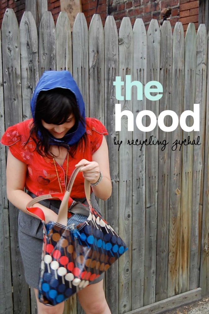 the HOOD by Recycling Zychal by Taryn Zychal at