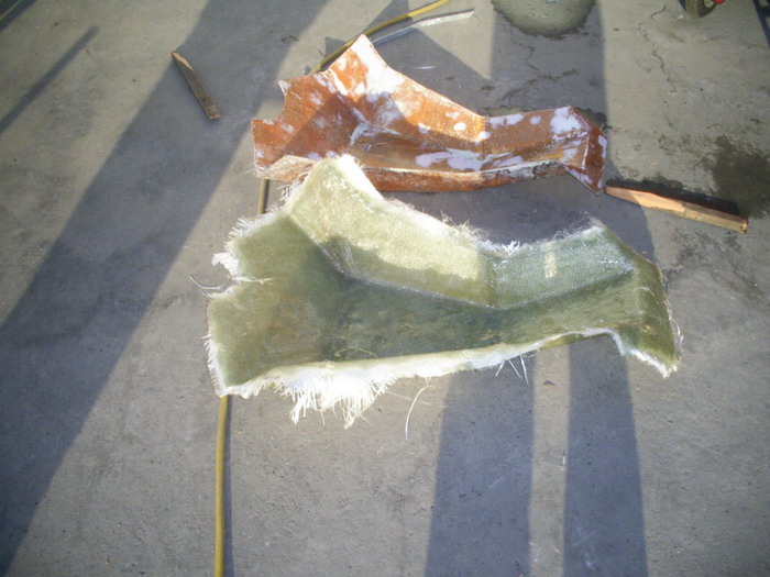 Plastico reforzado en Fibra de Vidrio