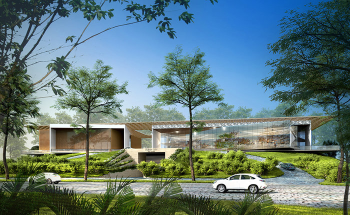 Low Rendered Building Architectural Renderings (Low Rise Building) by Manoj Paul at Coroflot.com