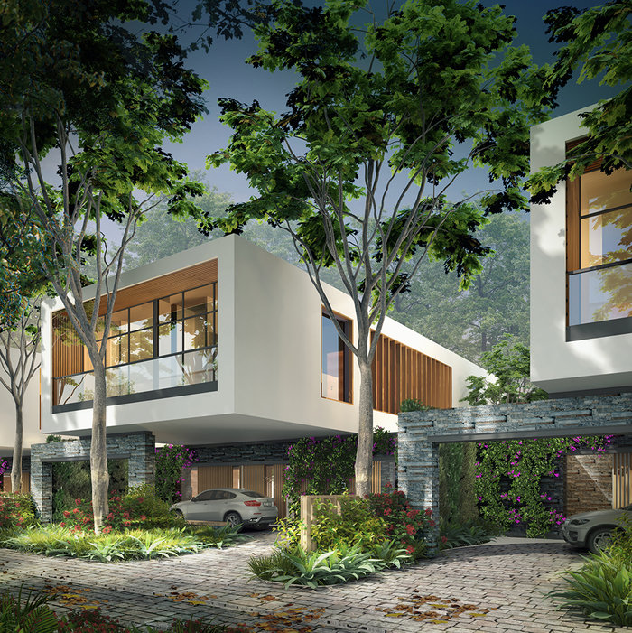 Villa Design Rendering Architectural Renderings (Villa) by Manoj Paul at Coroflot.com