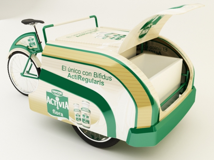 Activia trolley by Ricardo García at