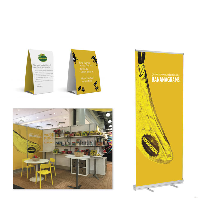 Bananagrams Inc. Branding by Laura Incatasciato at
