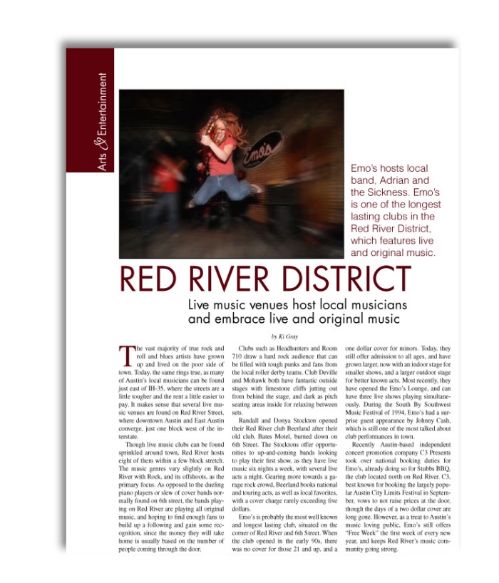 Magazine & Newspaper Layout by Rhonda Holden at