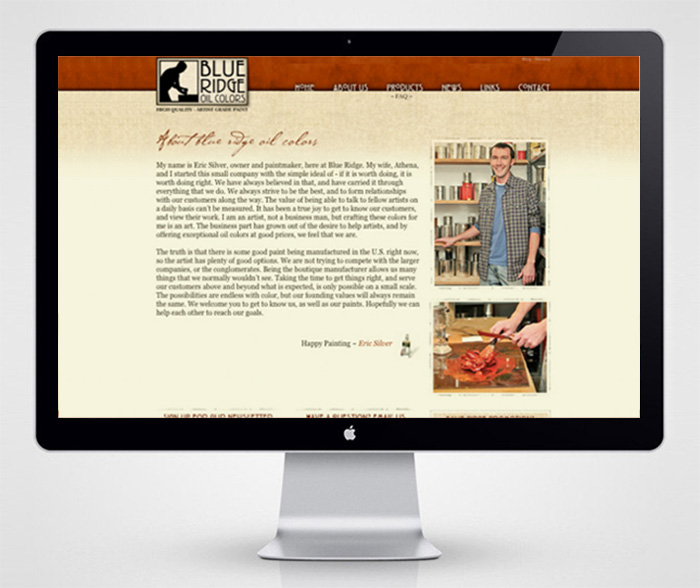 BLUE RIDGE OIL COLORS by STEED DESIGN STUDIO at