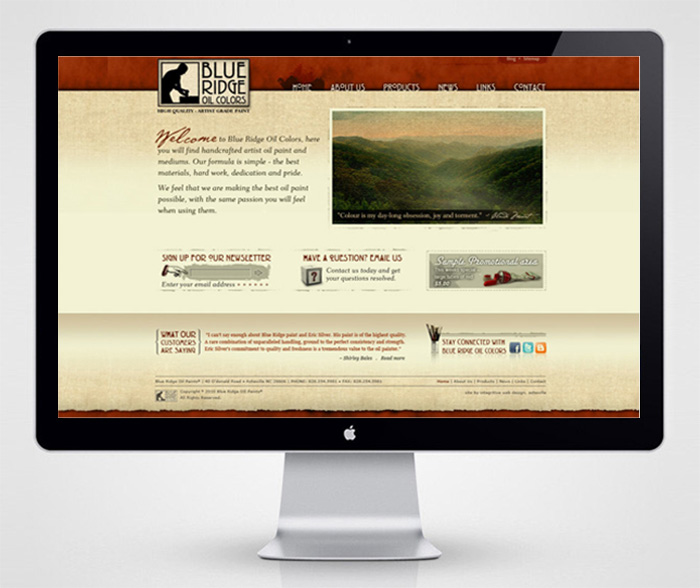 BLUE RIDGE OIL COLORS by STEED DESIGN STUDIO at