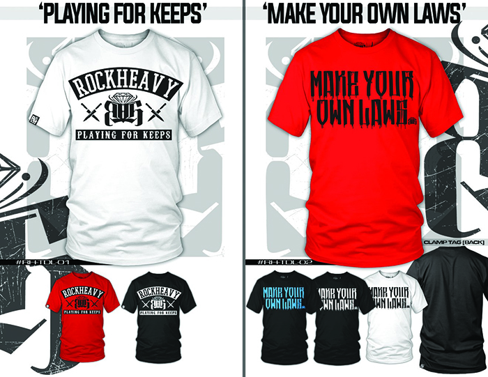 ROCKHEAVY Apparel / Catalog Design by TY ADLER at