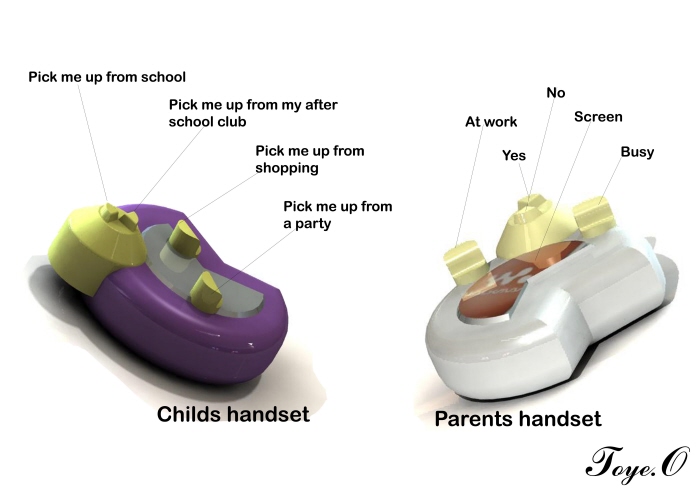 Parent Child Device Prototype by Toye Omoyeni at Coroflot.com