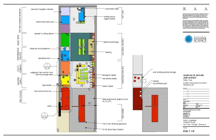 Dallas Childrens Museum project development by Paul Vinson at Coroflot.com