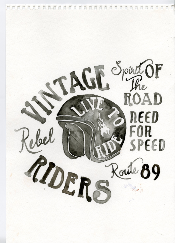 Original Sketches/Illustrations/Watercolor by Quigley at