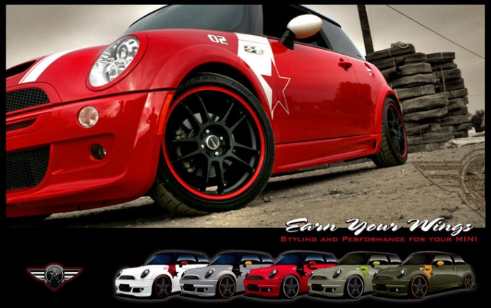 Airborne Mini Cooper by Joe Iacono at Coroflot.com