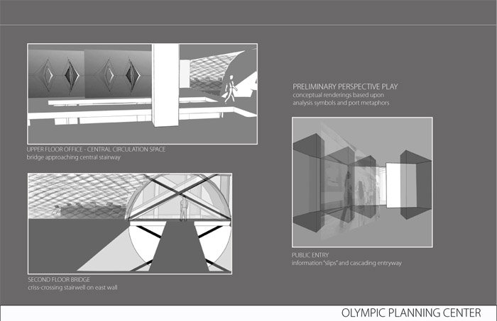 interior design - chicago olympic planning center by adrienne bale ...