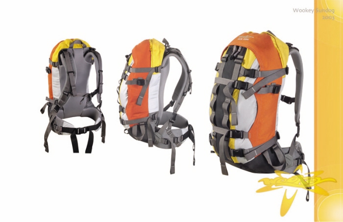 ★US製　レア　WOOKEY　ウーキー　ショベルパック　Shovel Pack　★バックカントリー系　★初期モデル　★難有 中古・古着通販】wookey (ウーキーキー) ショベルバッグ
