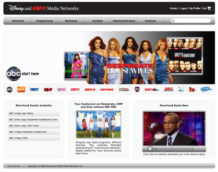 Disney ESPN Media Networks by Denny Zoev at Coroflot.com